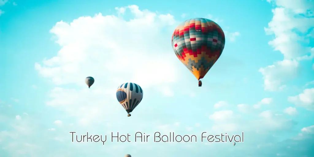 Türkei-Heißluftballon-Festival