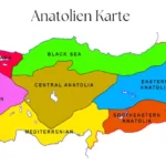 Anatolien Karte