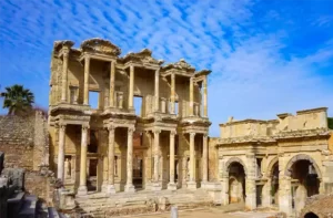 Antike Stadt Ephesos Turkei