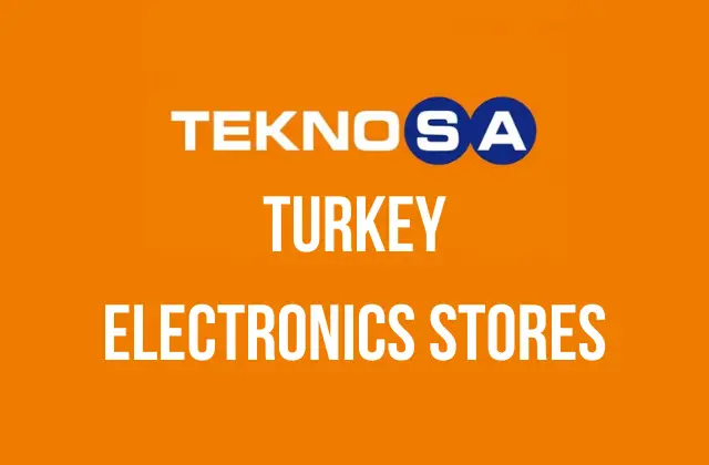 Elektronikgeschäfte in der Türkei – Teknosa