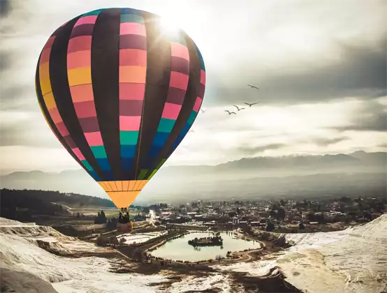 Pamukkale hot air balloon