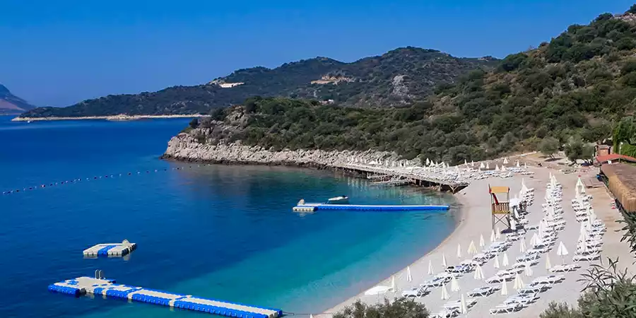 Kas Public Beach Antalya Turkey