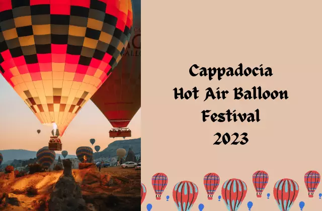 Turkey hot air balloon festival