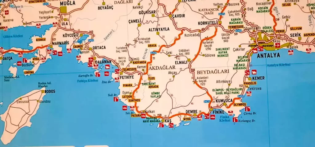 Antalya to Kas