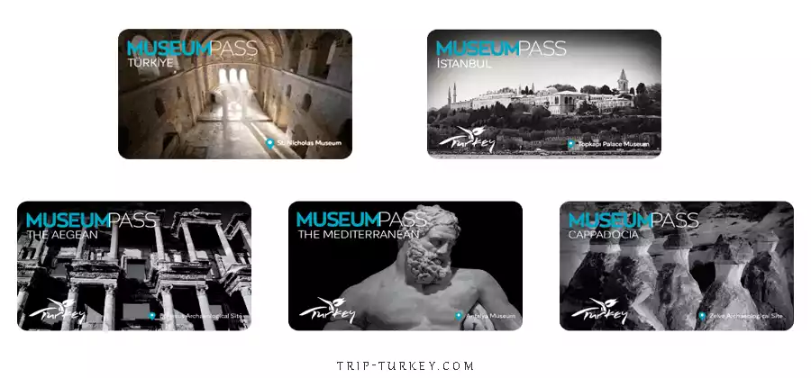 Turkey Museum Pass List