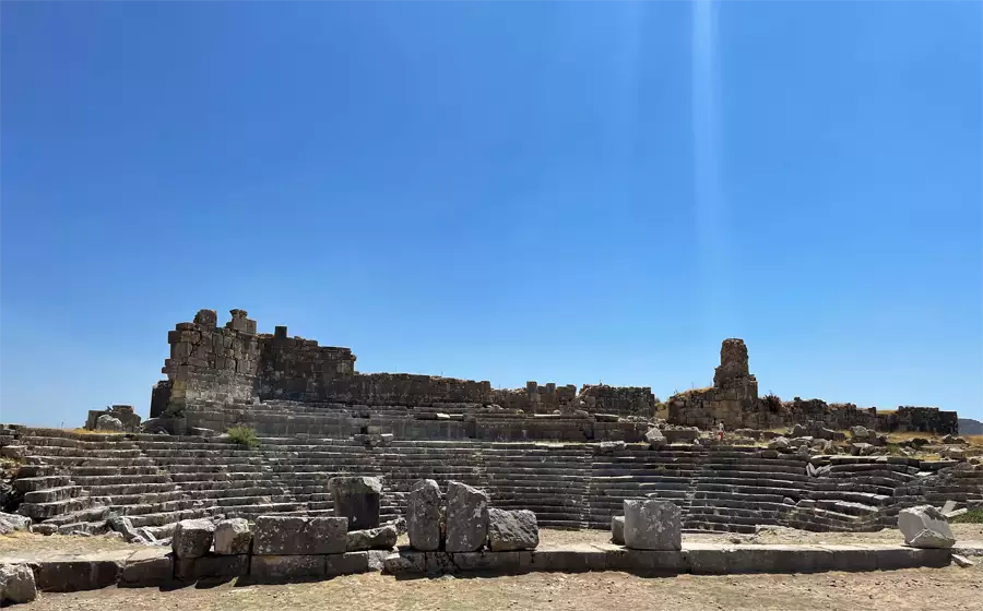 xanthos ancient city roman theater