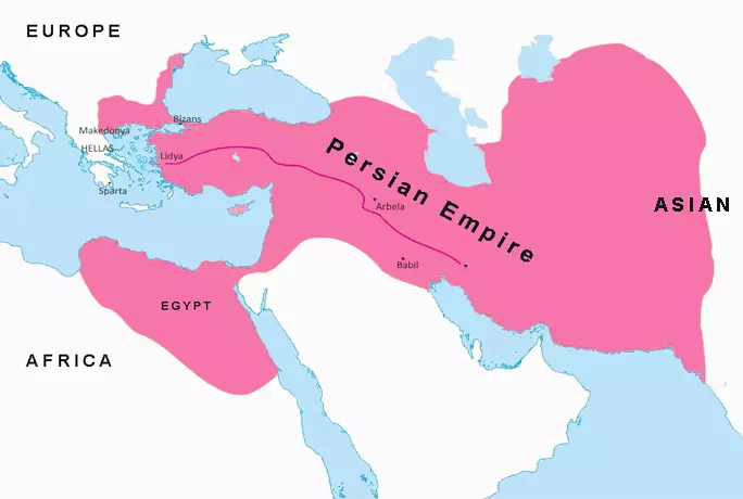 Persian map