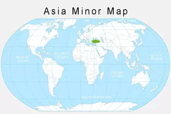 Map Of Asia Minor Or Anatolia Map - Trip Turkey