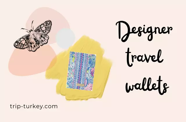 Designer Travel Wallet 1