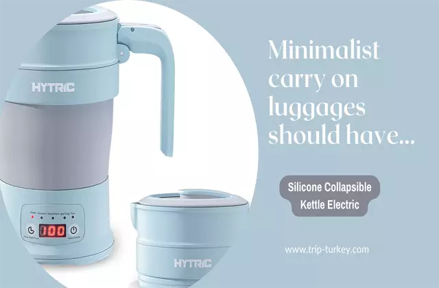 Silicone Collapsible Kettle Electric