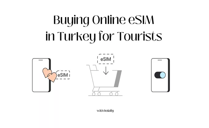 Buying Online eSIM in Turkey for Tourists