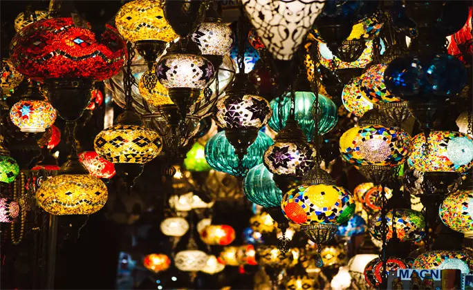 Traditional Turkish Lamps for Home Decoration