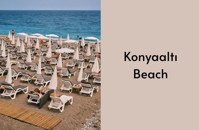 Antalya Konyaalti Beach