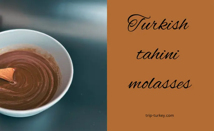 Turkish tahini molasses