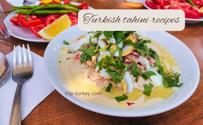 Turkish tahini recipes